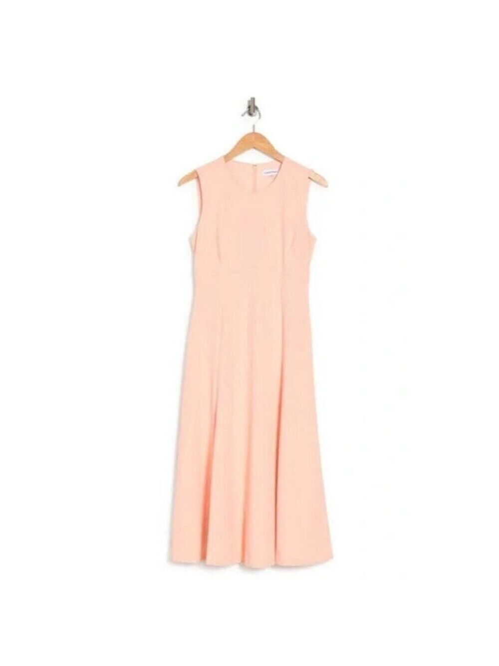 Calvin Klein Women seamed sleeveless in nectar Dress BNWOT sz 4